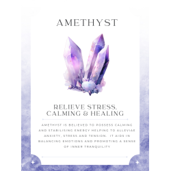 Amethyst Crystal Bracelet