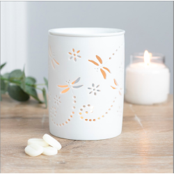 Cut Out Dragonfly Oil Burner