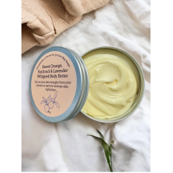 Sweet Orange Patchouli and Lavender Whipped Body Butter